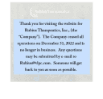 Rubius Therapeutics, Inc.
