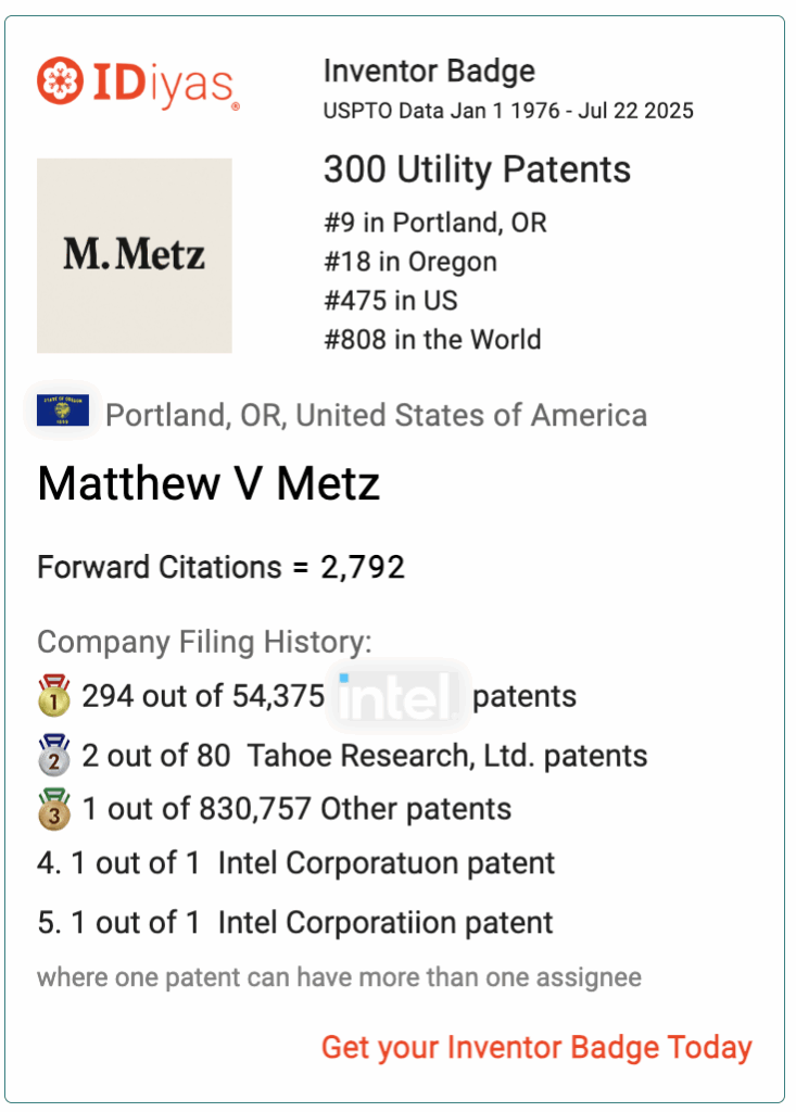 Matthew V Metz