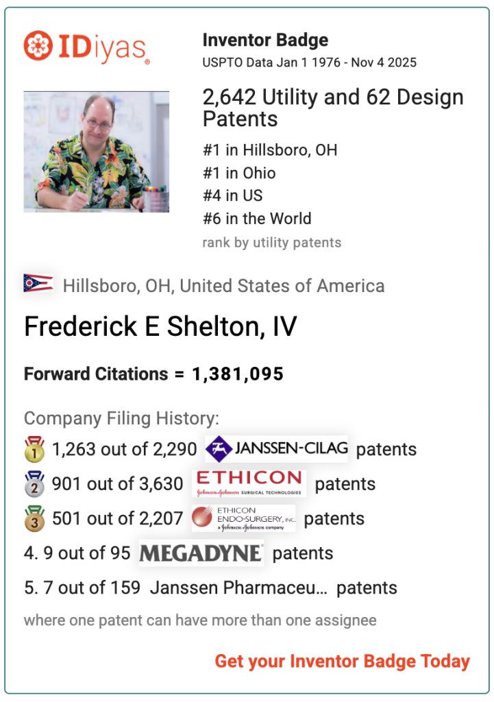 Frederick E Shelton, IV